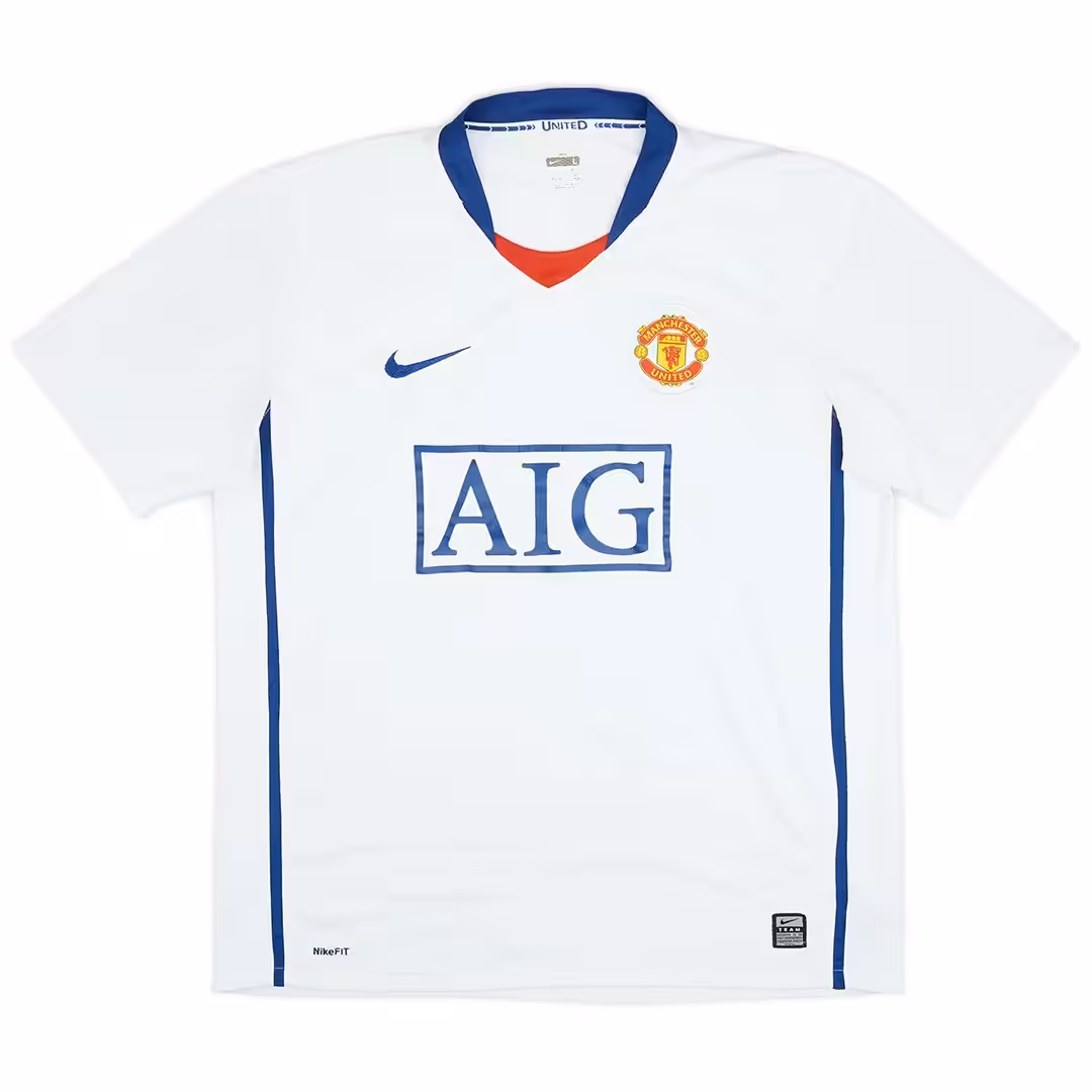 Ronaldo #7 Manchester United Retro Jersey Away 2008/09