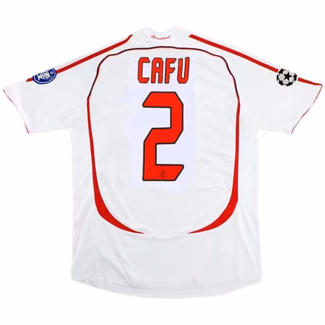 CAFU #2 Retro AC Milan UCL Final Away Jersey 2006/07