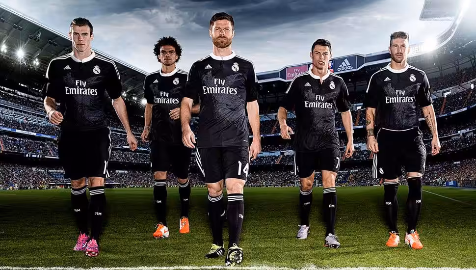 Kroos #8 Retro Real Madrid UCL Third Jersey 2014/15