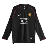 Retro-Langarm-Auswärtstrikot von Manchester United 2007/08