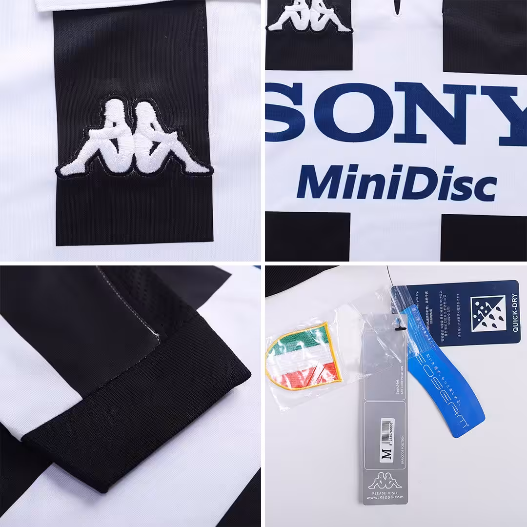 Retro Juventus Home Long Sleeve Jersey 1997/98