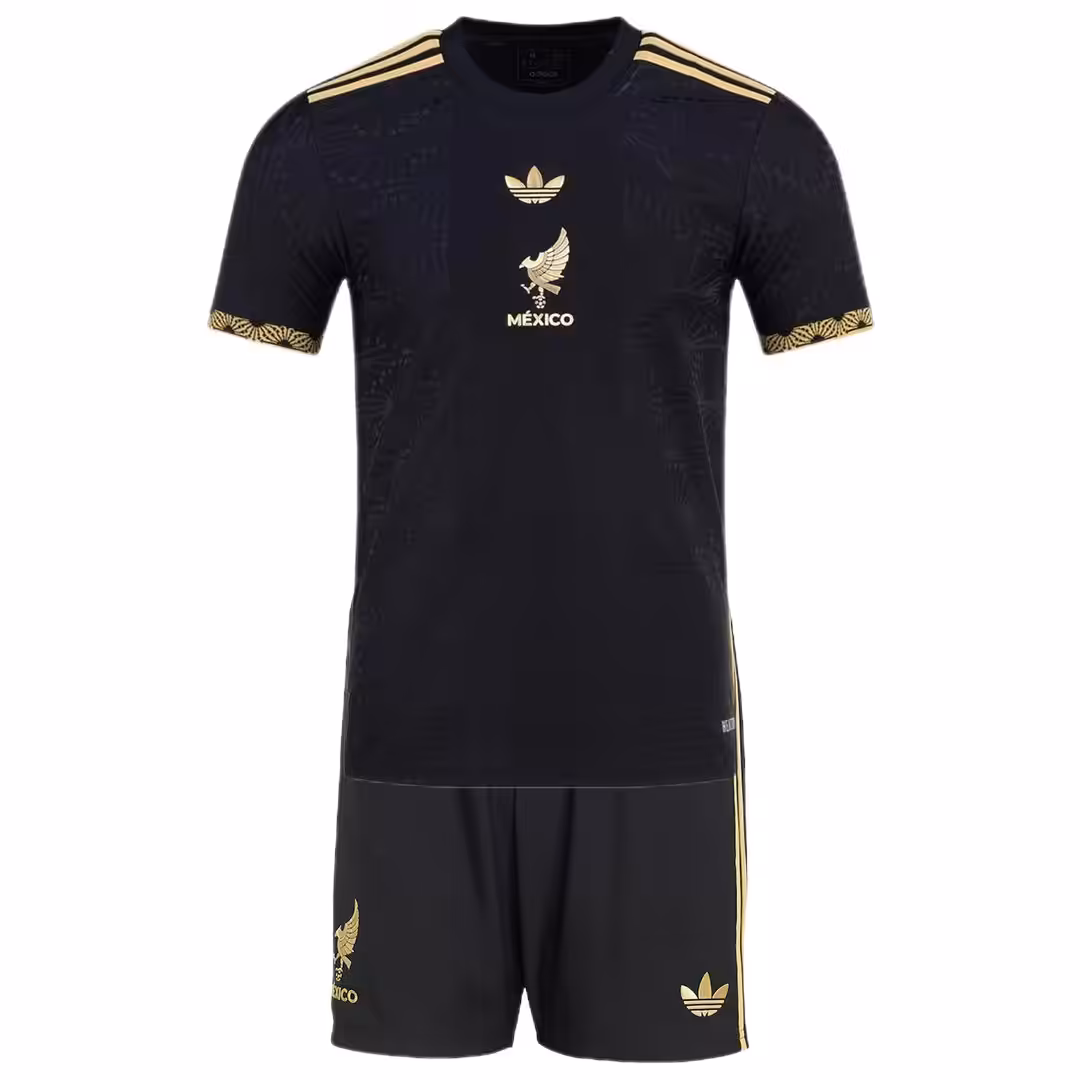 Kids Mexico Third Jersey Kit Gold Cup 2025