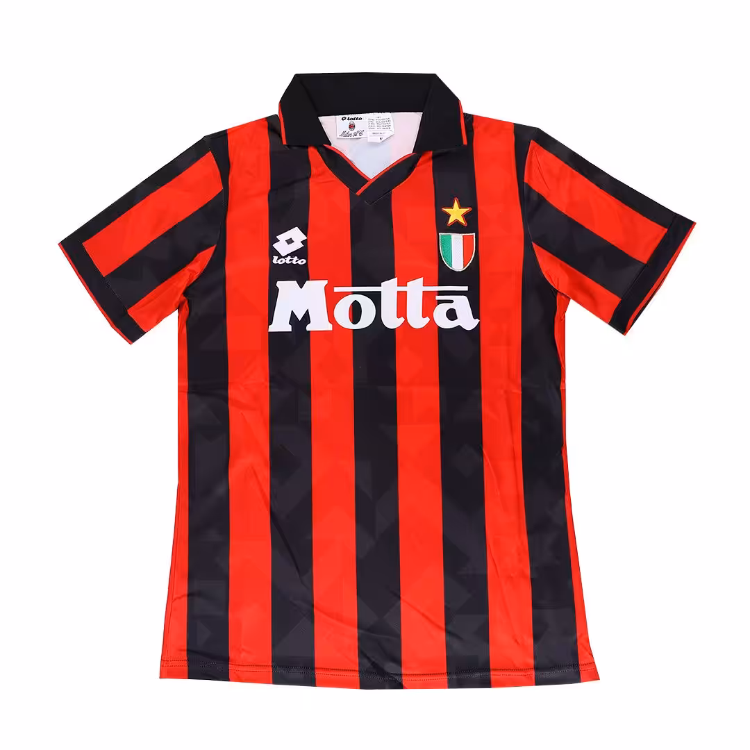 Retro AC Milan Home Jersey 1992/93