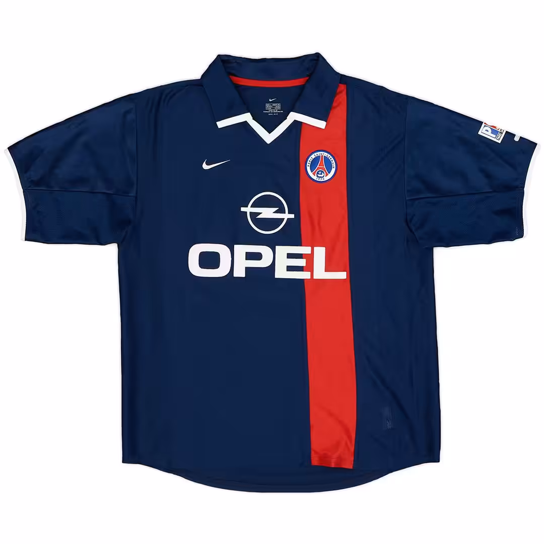 Ronaldinho #21 Retro PSG Home Jersey 2001/02