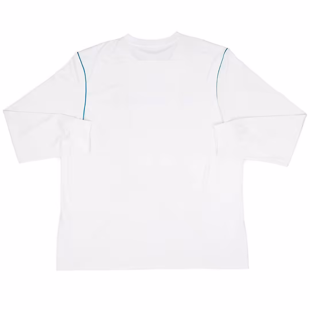 Retro Real Madrid Home Long Sleeve Jersey 2017/18