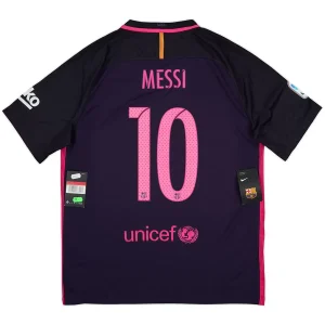 Messi #10 Retro Barcelona Away Jersey 2016/17