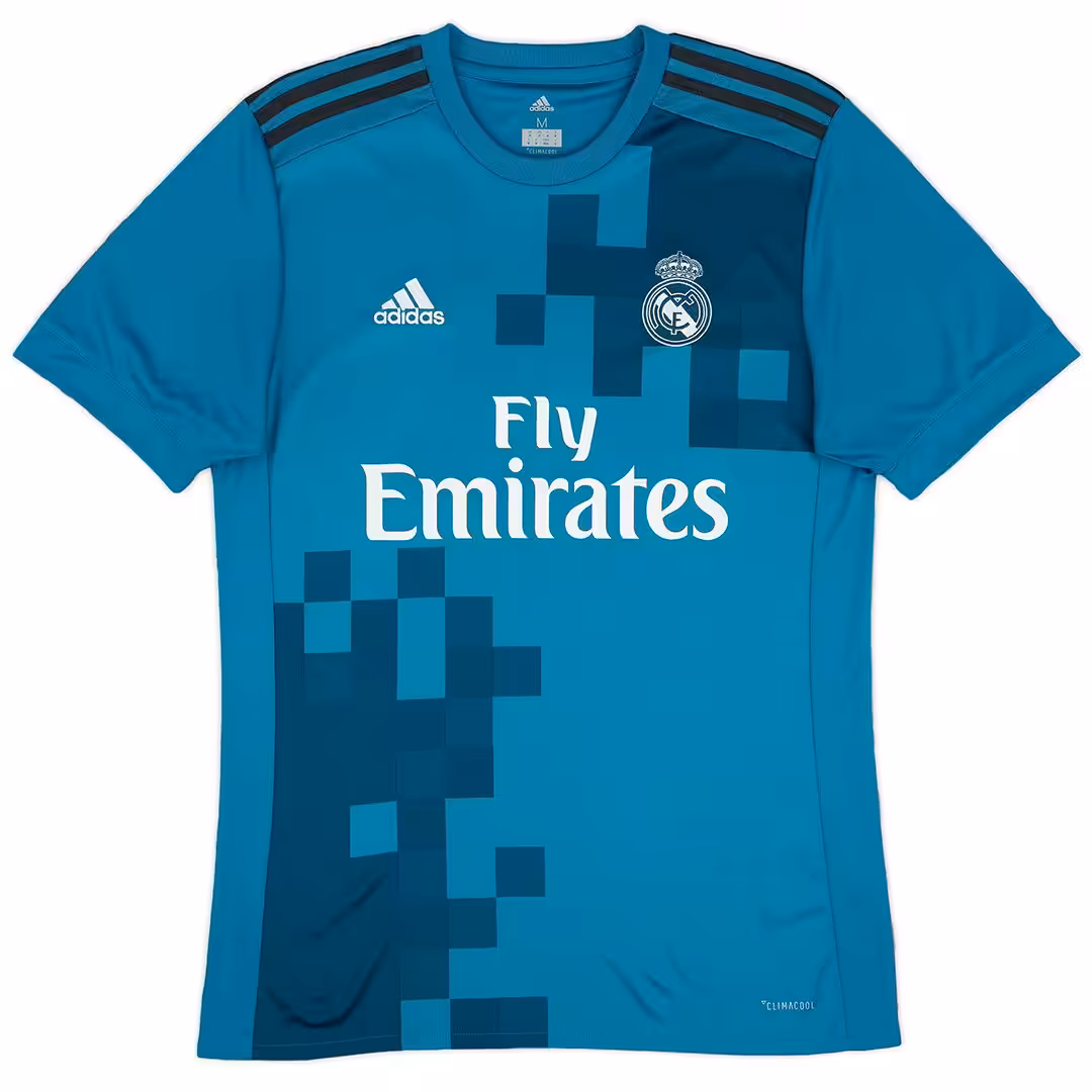 RONALDO #7 Retro Real Madrid Third Jersey 2017/18