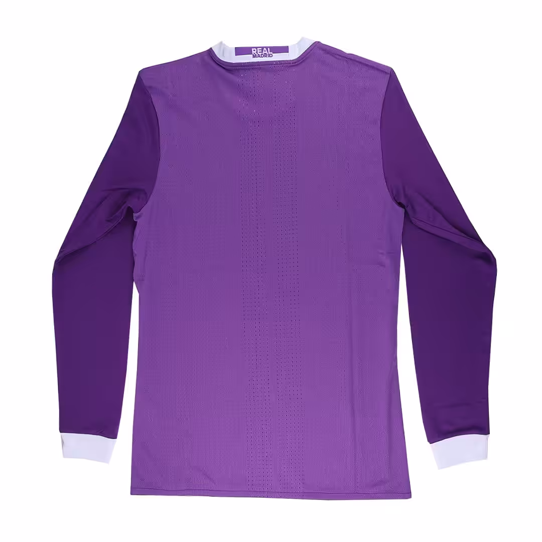 Retro Real Madrid Long Sleeve Away Jersey 2016/17