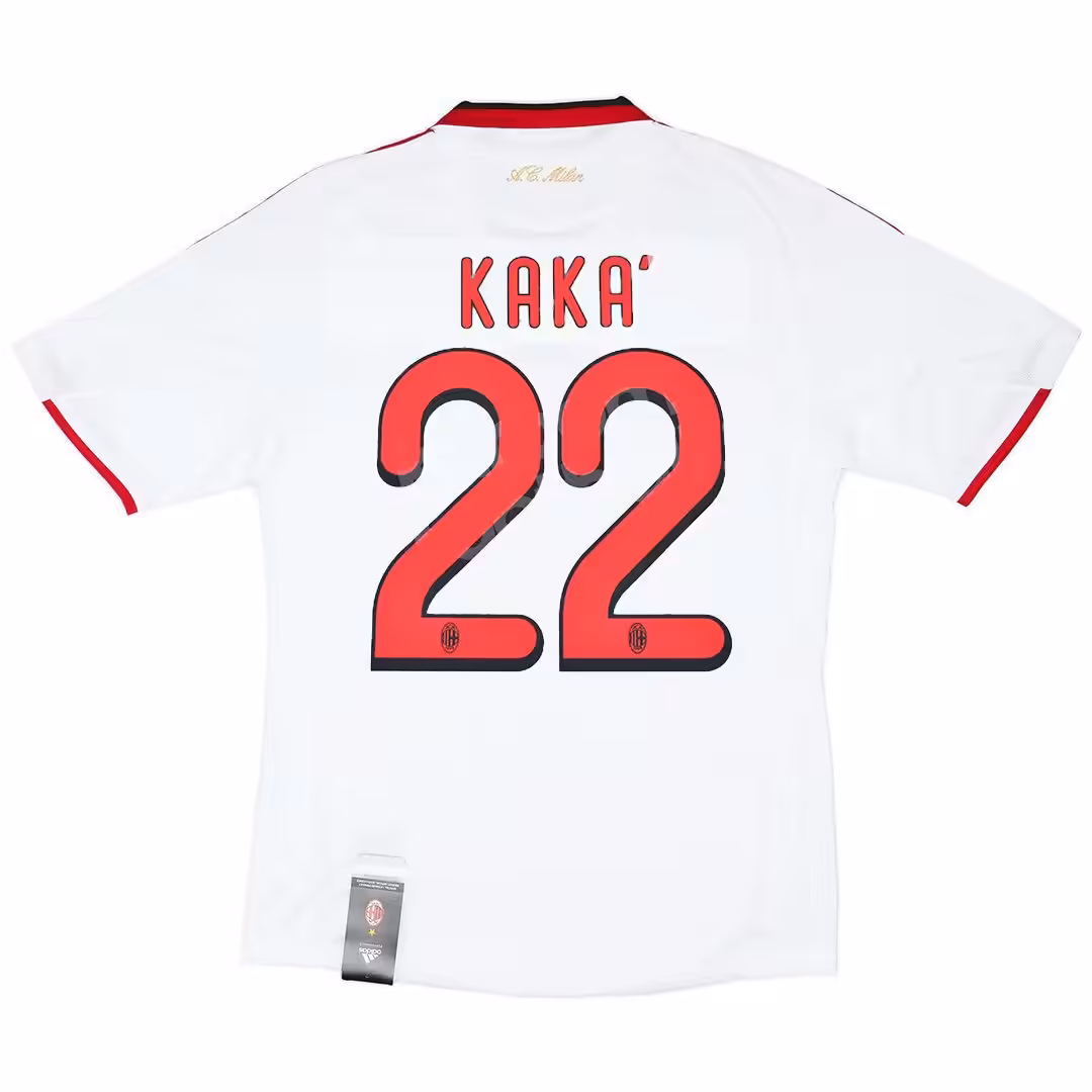 Kaka’ #22 Retro AC Milan Away Jersey 2009/10