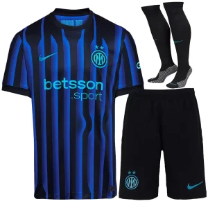 Inter Milan Home Jersey Full Kit 2025/26