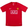 Retro-Heimtrikot von Manchester United 2007/08