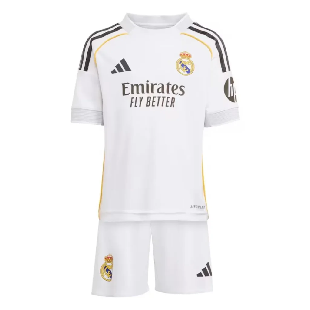 real madrid childrens football kit