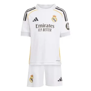 Kids Real Madrid Home Jersey Kit 2025/26