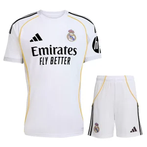 Real Madrid Home Jersey Kit 2025/26