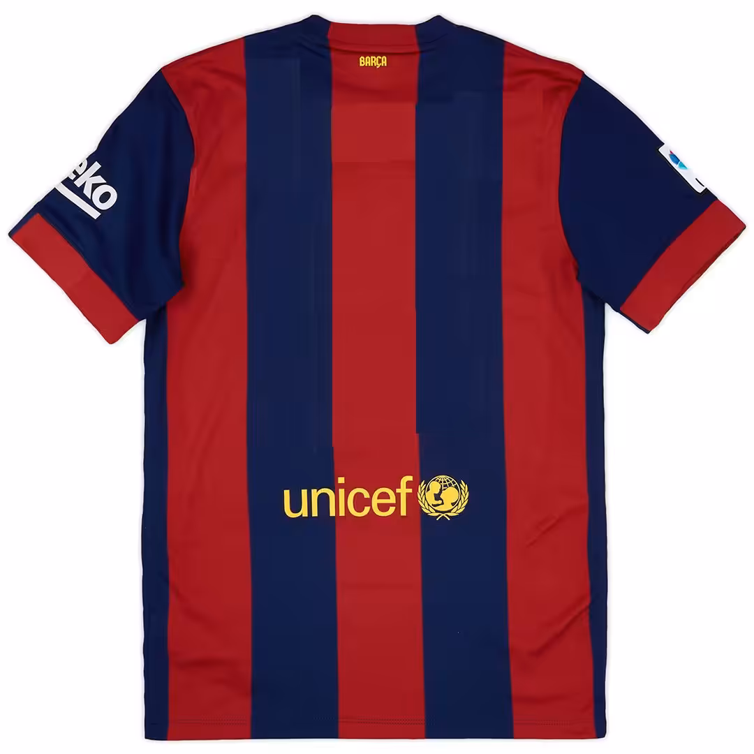 Neymar Jr #11 Retro Barcelona Home Jersey 2014/15