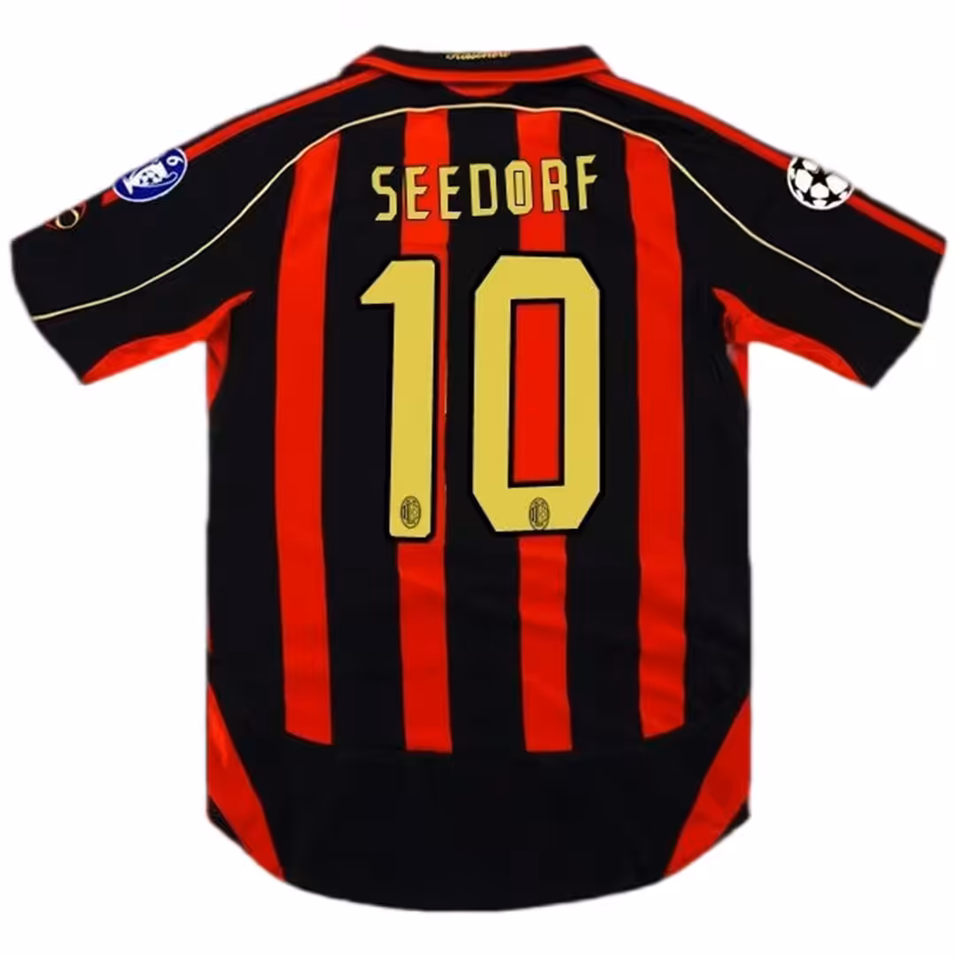 SEEDORF #10 Retro AC Milan UCL Home Jersey 2006/07
