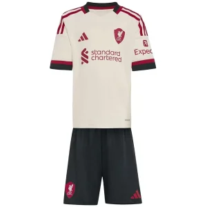 Kids Liverpool Away Jersey Kit 2025/26