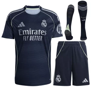 Real Madrid Away Jersey Full Kit 2025/26