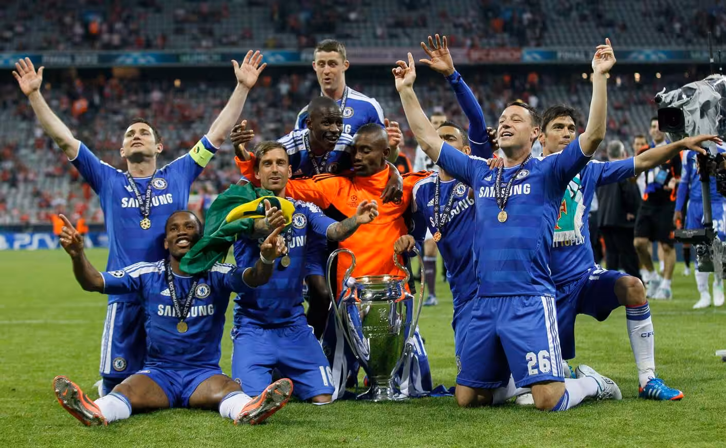 Retro Chelsea UCL Final Home Jersey 2011/12