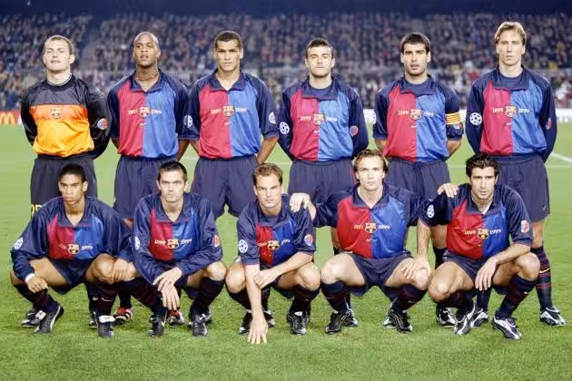 Retro Barcelona 100-Yeas Anniversary Home Jersey 1999/00