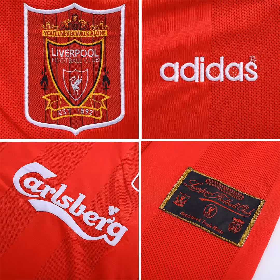 FOWLER #23 Retro Liverpool Home Jersey 1995/96