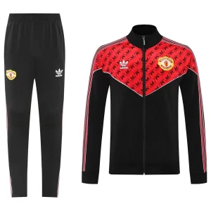 Manchester United Training Tracksuit Kit Red&Black 2025/26