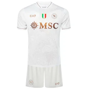 Kids Napoli Away Jersey Kit 2025/26