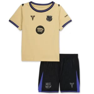 Kids Barcelona Away Jersey Kit 2025/26