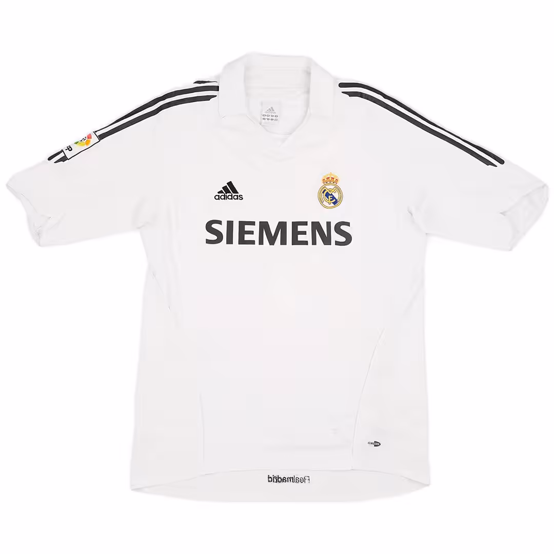 Ronaldo #9 Retro Real Madrid Home Jersey 2005/06