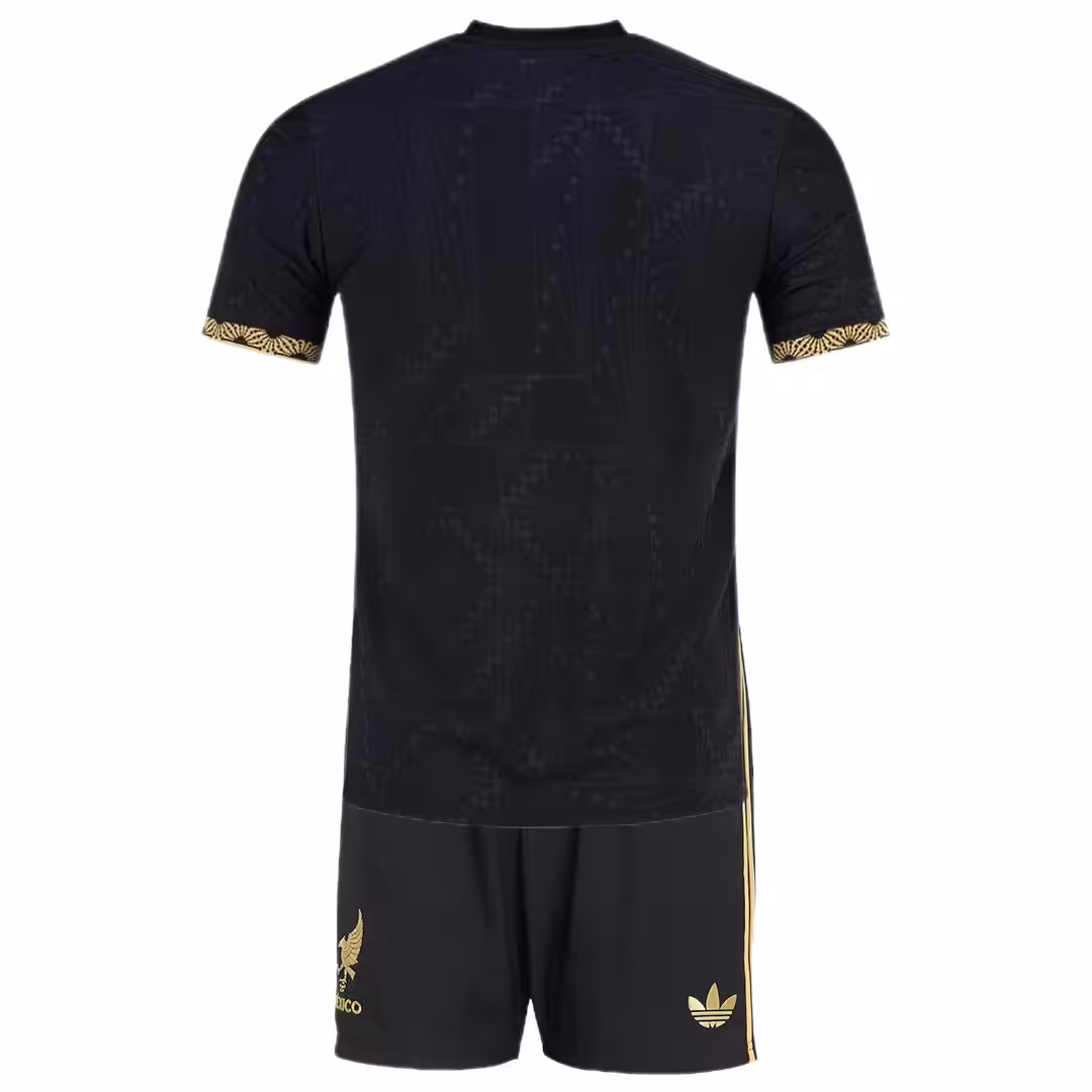 Kids Mexico Third Jersey Kit Gold Cup 2025