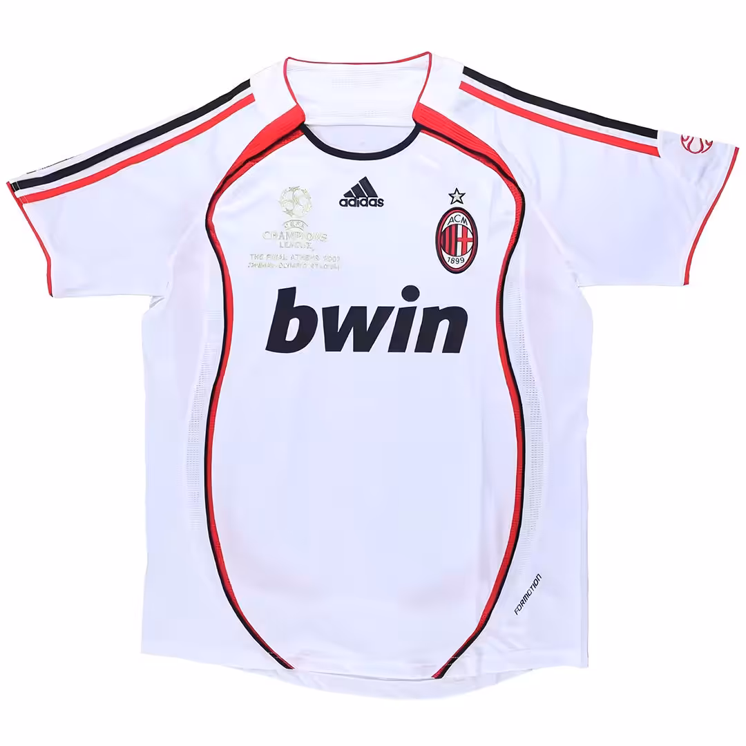 INZAGHI #9 Retro AC Milan UCL Final Away Jersey 2006/07