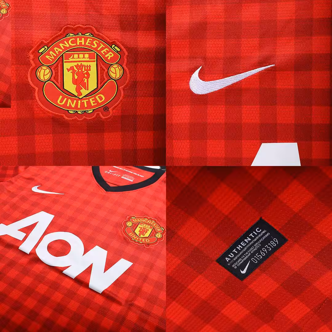 Retro Manchester United Home Jersey 2012/13
