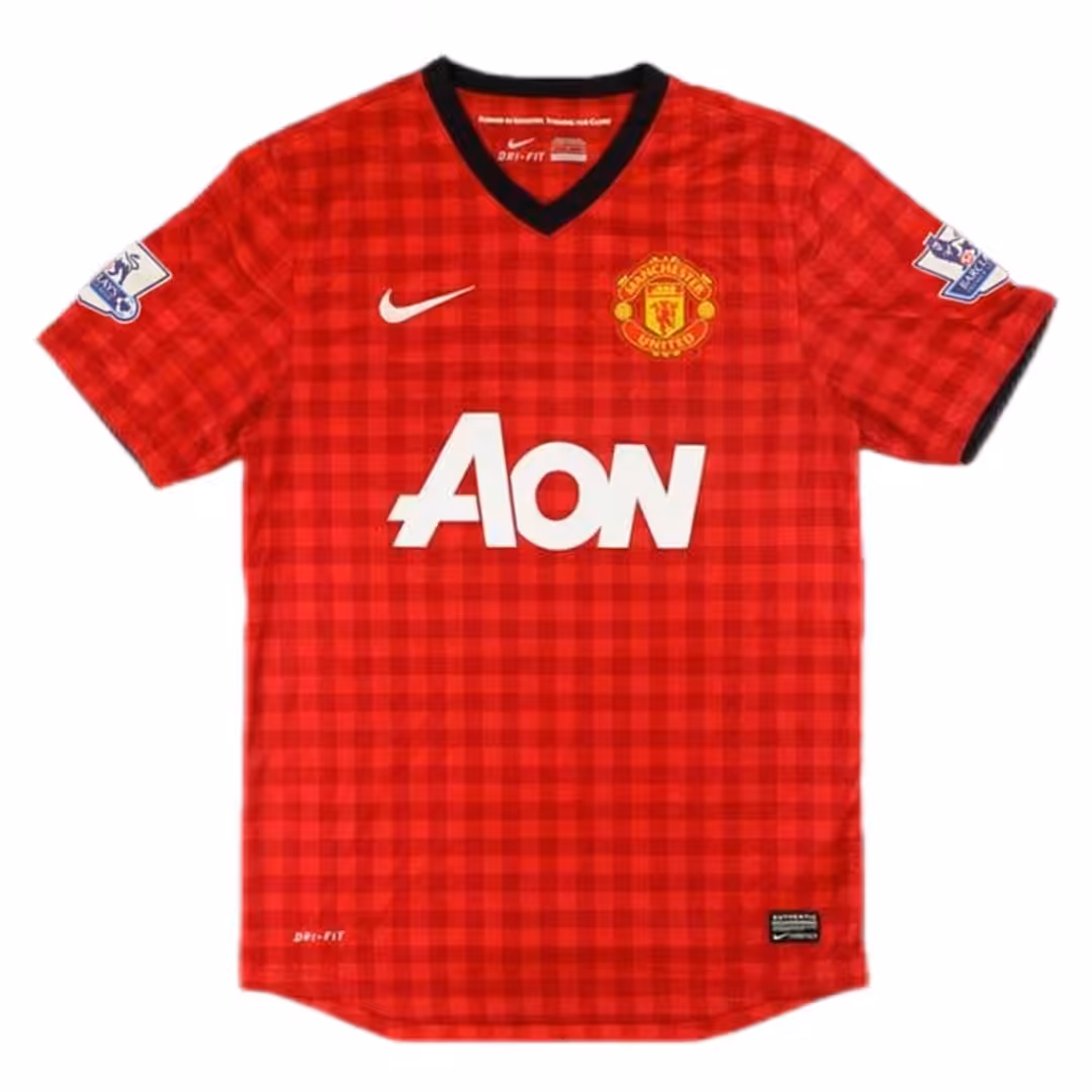 ROONEY #10 Retro Manchester United Home Jersey 2012/13