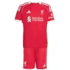 Kids Liverpool Home Jersey Kit 2025/26