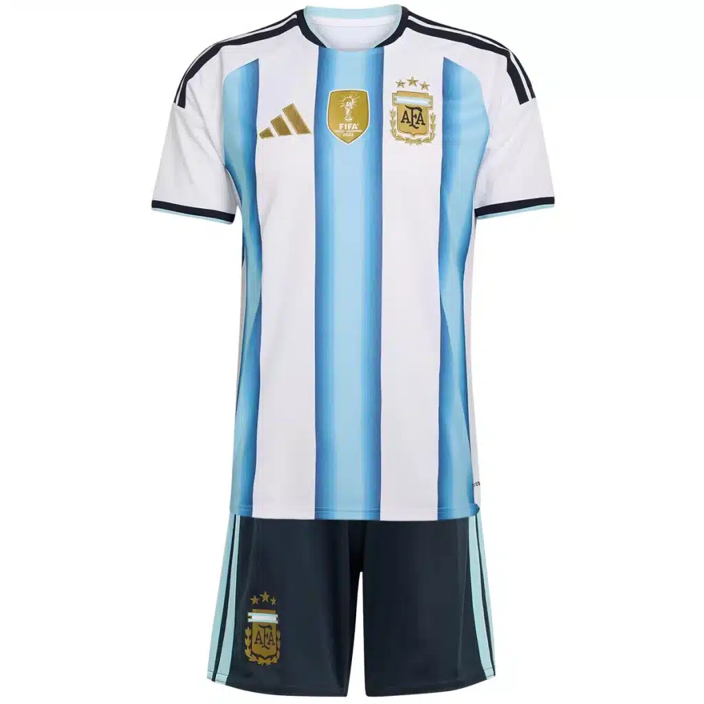 Argentina kit,Kids Argentina Home Jersey Kit World Cup 2026