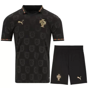 Black portugal soccer jersey,Portugal 'Black Panther' Special Edition Jersey Kit 2026