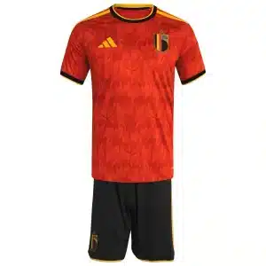Belgium soccer jersey,Kids Belgium Home Jersey Kit World Cup 2026
