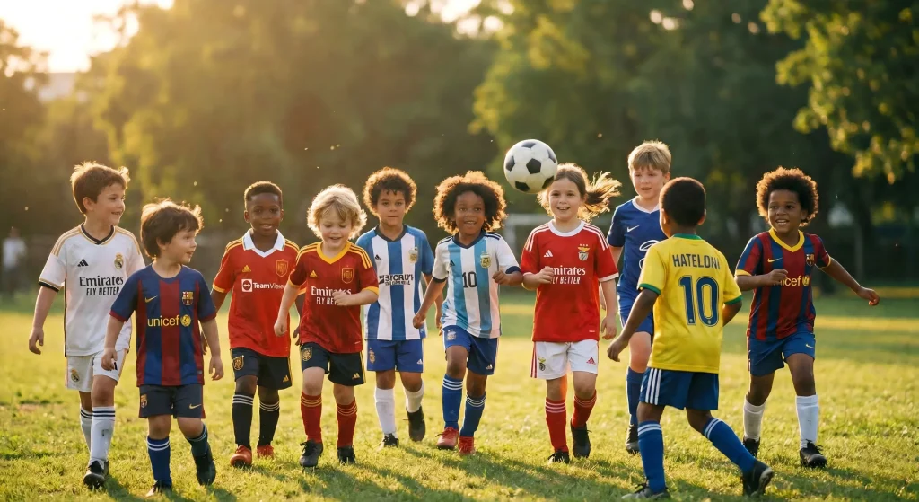 cheap kids football kits