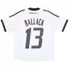 BALLACK #13 Retro Germany Home Jersey World Cup 2002