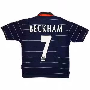 Beckham #7 Rero Manchester United Away Jersey 1999/00