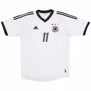 KLOSE #11 Retro Germany Home Jersey World Cup 2002 Flux Jersey