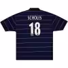 Scholes #18 Retro Manchester United Away Jersey 1999/00
