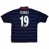 Yorke #19 Retro Manchester United Away Jersey 1999/00