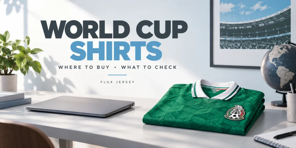 Where to Buy World Cup Jerseys: Product Types and Listing Checks — editorial cover