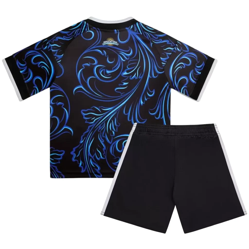 Kids 2026 Argentina Away Jersey Kit World Cup