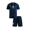 Kids Brazil Away Jersey Kit World Cup 2026 - Flux Jersey