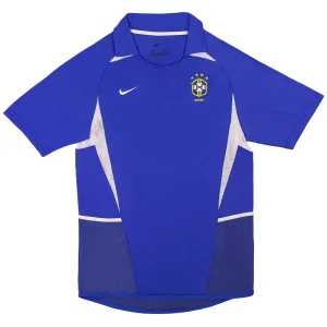 Retro Brazil Away Jersey World Cup 2002