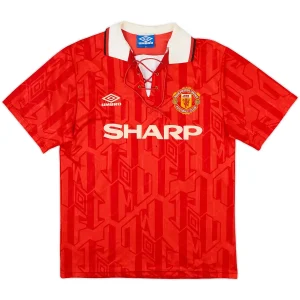 Retro Manchester United Home Jersey 1992/94