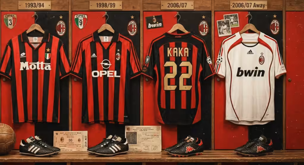 The Glory of San Siro: Top 5 AC Milan Retro Jerseys Ranked