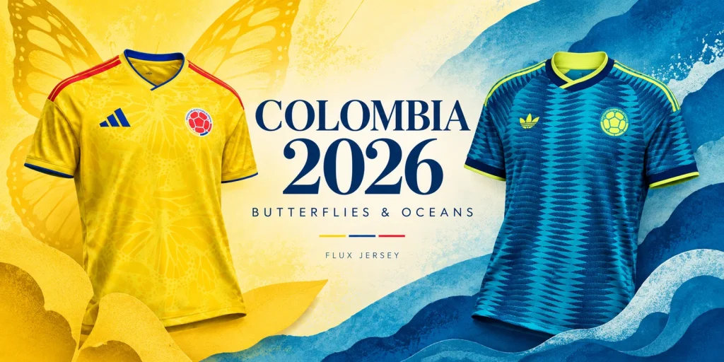 Colombia Jersey 2026: Butterflies and the Ocean-Themed Away Design — editorial cover